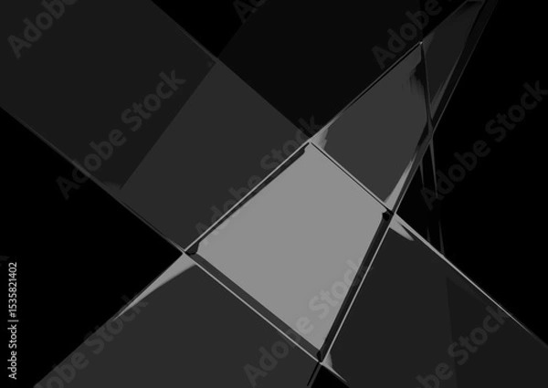 Obraz black and white abstract background