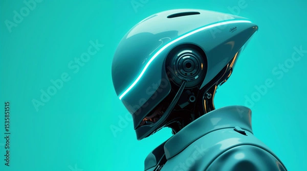 Obraz futuristic robot