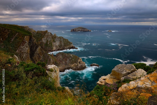 Obraz vista cabo Peñas