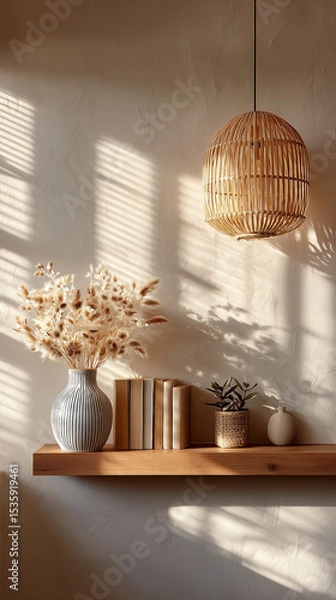 Fototapeta interior_shot_of_elegant_minimalist_home