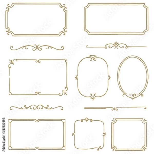 Obraz 高級感ある枠や装飾のセット