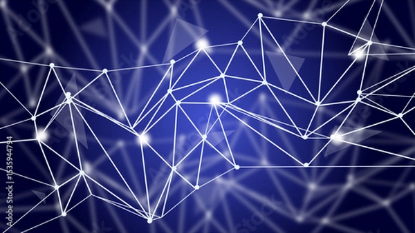 Obraz ネットワークな背景