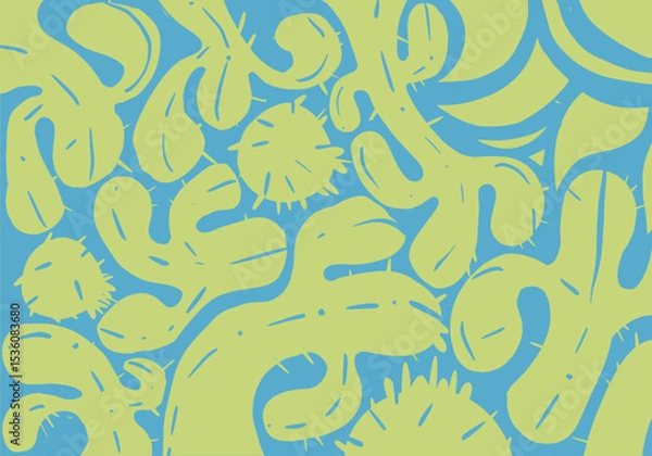 Obraz cactus, shapes