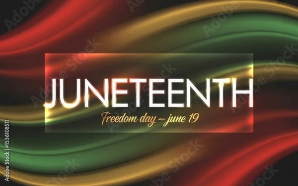Obraz Juneteenth Freedom Day, Generative ai.