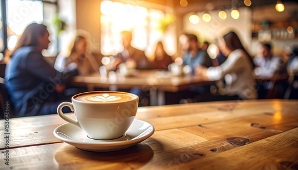 Obraz Coffee shop ambiance