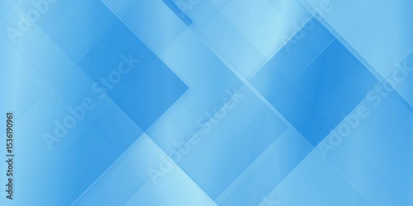 Fototapeta modern and luxury color gradient blue geometric lines abstract background, soft blur gradient color background with modern communication and business concept abstract geometric stripes.