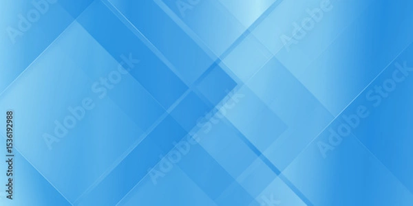 Fototapeta modern and luxury color gradient blue geometric lines abstract background, soft blur gradient color background with modern communication and business concept abstract geometric stripes.