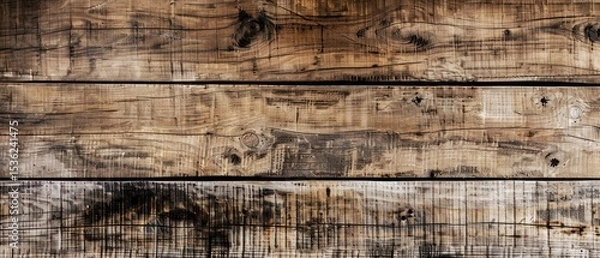 Fototapeta Wooden texture or wall retro vintage surface soft light in out door line strides plank soft tone.
