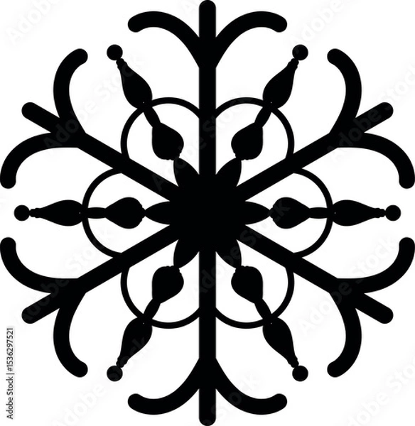 Fototapeta Snowflake Nature Symbol