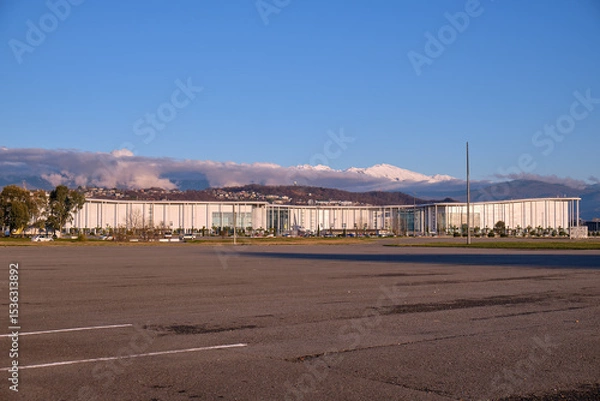 Fototapeta Sirius University of Science and Technology. Sirius federal territory. Krasnodar Krai. Sochi, Adler, Russia.