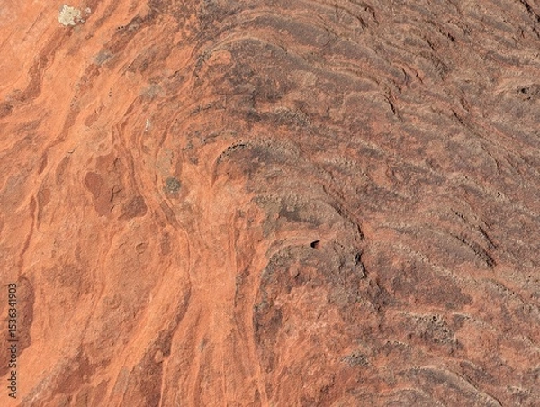 Obraz red rock texture