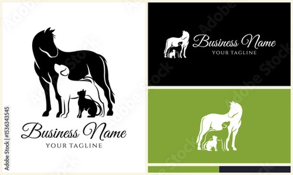 Obraz Animal Logo Design Templates.