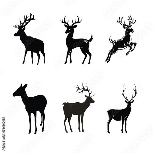 Obraz deer vector 3