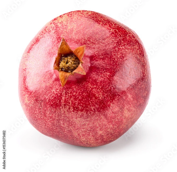 Obraz pomegranate isolated on a white background. clipping path
