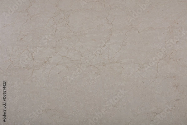 Fototapeta Botticino Fiorito marble background, polished texture in beige color.