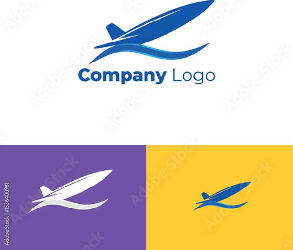 Fototapeta Modern Logo Design Vector Template | Minimal & Editable Branding Icon Set