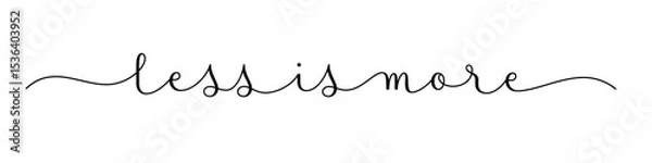 Fototapeta LIVE YOUR DREAM black vector brush calligraphy banner with swashes