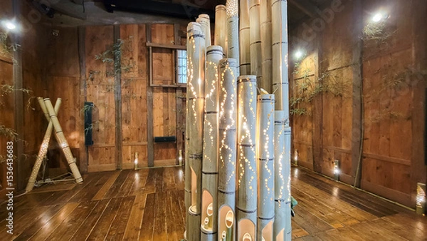 Fototapeta 竹灯籠