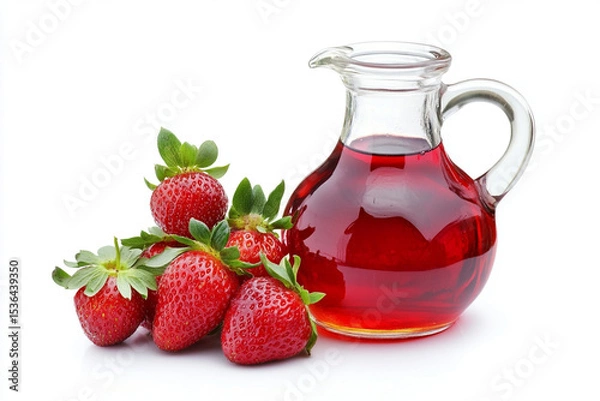Obraz strawberry syrup