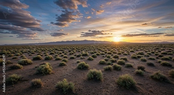 Fototapeta a field of grass