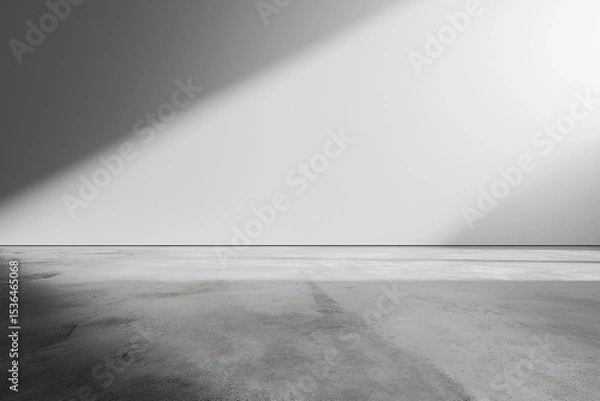 Obraz Mid-gray plain marble background with polished flat surface, no veining, subtle sheen. Perfect for minimalist backdrops, UI mockups, or modern 3D renders.
