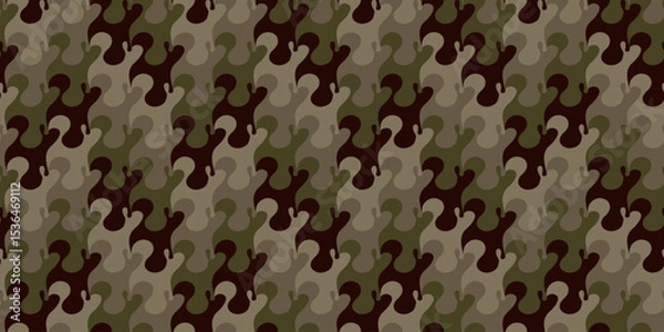 Fototapeta Abstract illustration background. Seamless pattern.Vector. 抽象的イラストパターン　背景素材