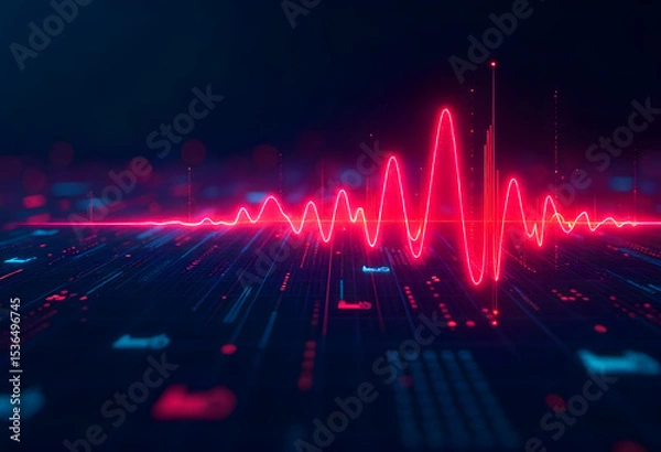 Obraz abstract lights background