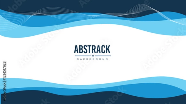 Fototapeta abstract background wave vector