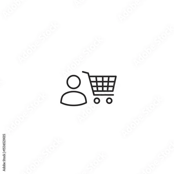 Fototapeta return box icon with arrow