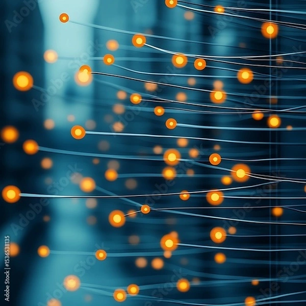 Fototapeta Efficient registration process for database management in urban tech environments