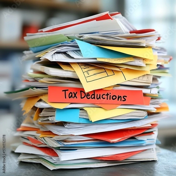 Fototapeta Maximize your tax deductions with expert advice essential tips for efficient tax management