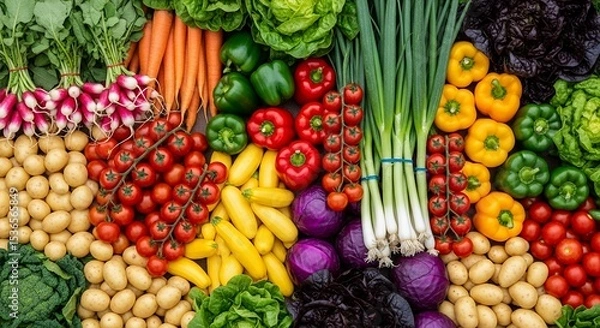 Obraz fruits and vegetables