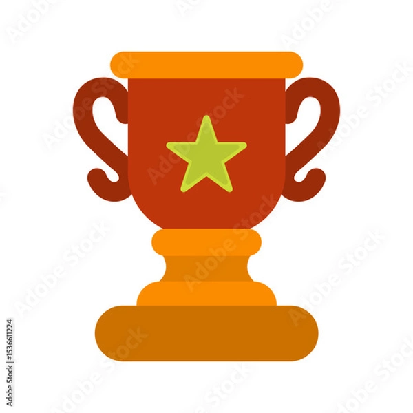 Fototapeta Trophy Vector Icon