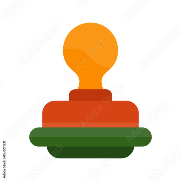 Fototapeta Stamp Vector Icon