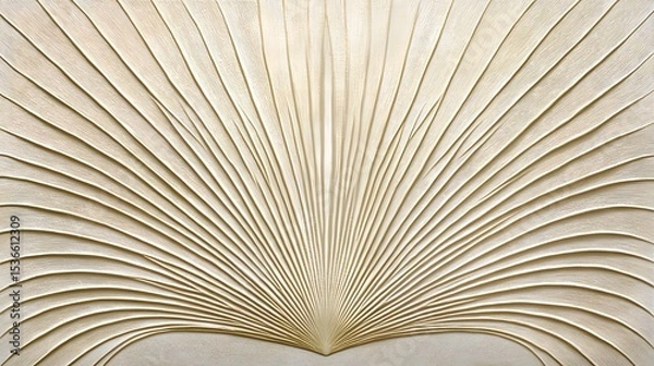 Fototapeta Elegant Beige Radial Lines Texture Background