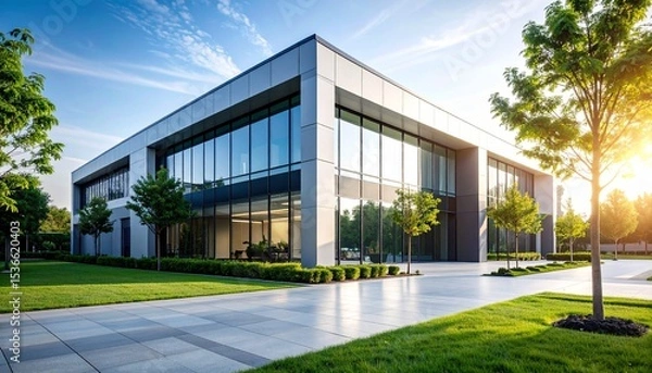 Obraz オフィスビルの外観
