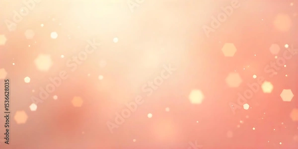 Obraz Warm Pastel Bokeh Blur Background