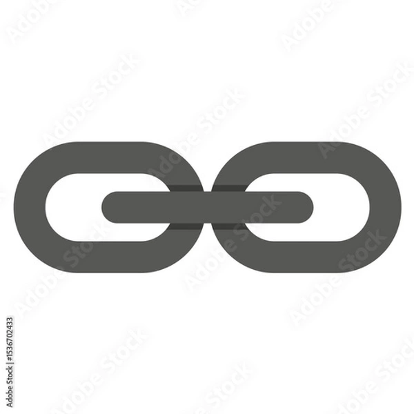 Fototapeta Chain icon