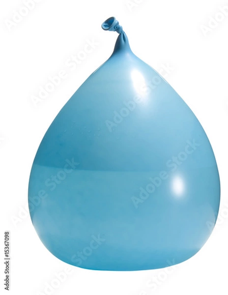 Obraz blue water balloon