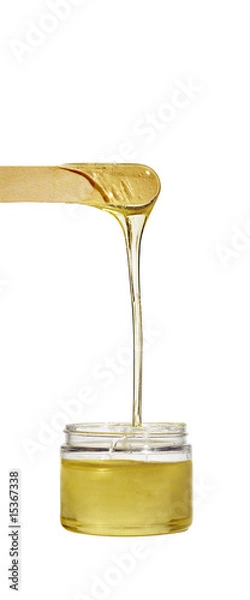 Obraz hair removal wax