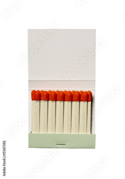 Obraz matches, matchbook