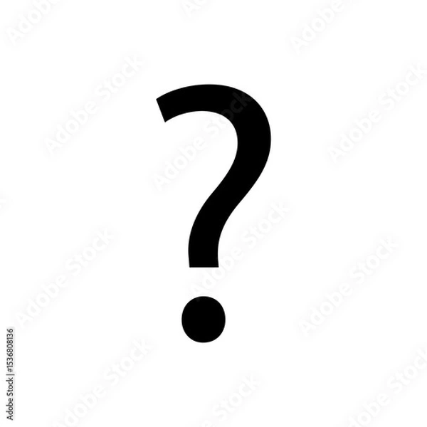 Obraz Question mark ? or Interrogation point