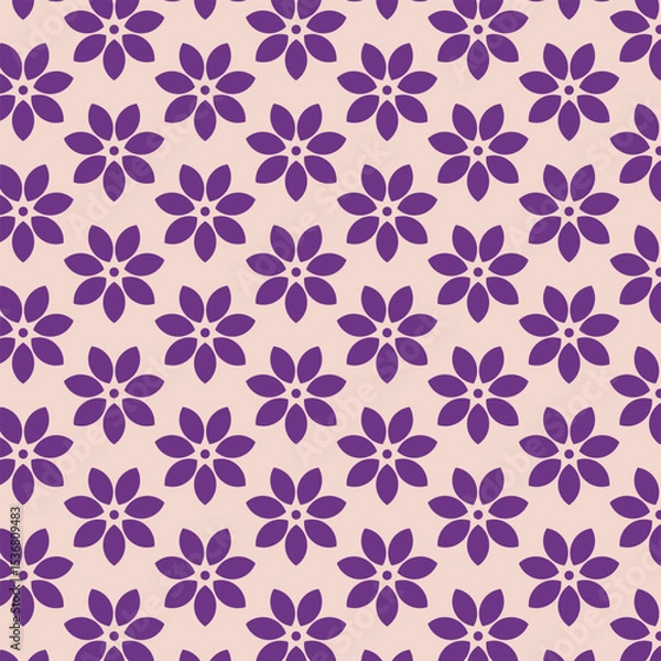 Fototapeta Abstract geometric seamless pattern for backgrounds