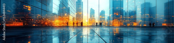 Fototapeta Enterprise Systems Sync