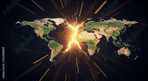 Obraz Global Fracture: A World Divided