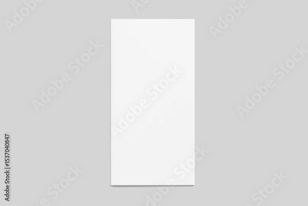 Obraz DL Flyer Blank Mockup