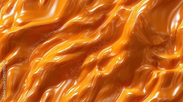 Fototapeta Chocolate Covered Cake Close-Up Texture