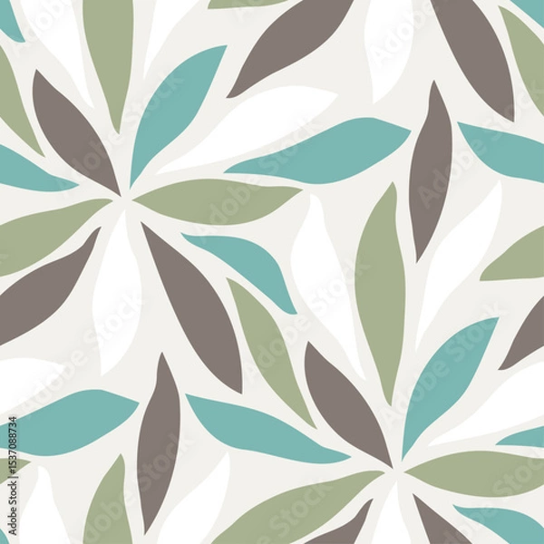 Obraz Abstract floral seamless pattern
