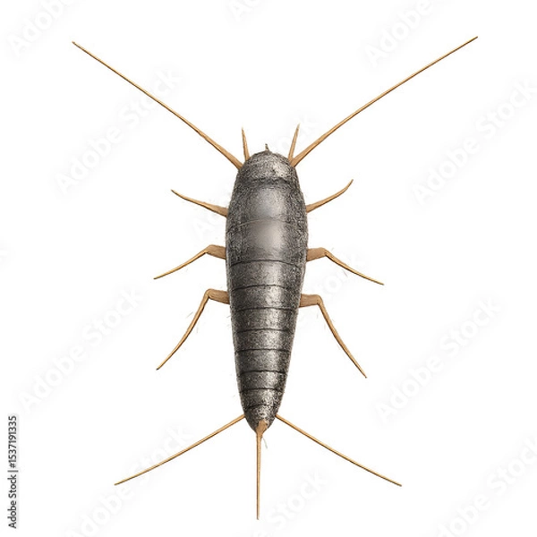 Obraz Silverfish Insect Close-up
