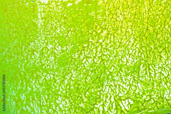 Fototapeta green paint abstract background, backdrop texture with strokes of green paint on the surface for overlay or design